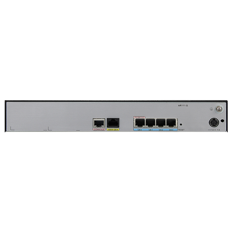 华为(HUAWEI)企业级千兆有线路由器(1GE WAN,4GE LAN)VPN/千兆端口-AR111-S