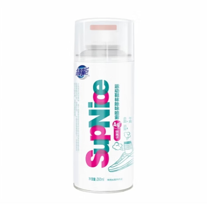 超能 supnice运动鞋袜除味喷雾260ml