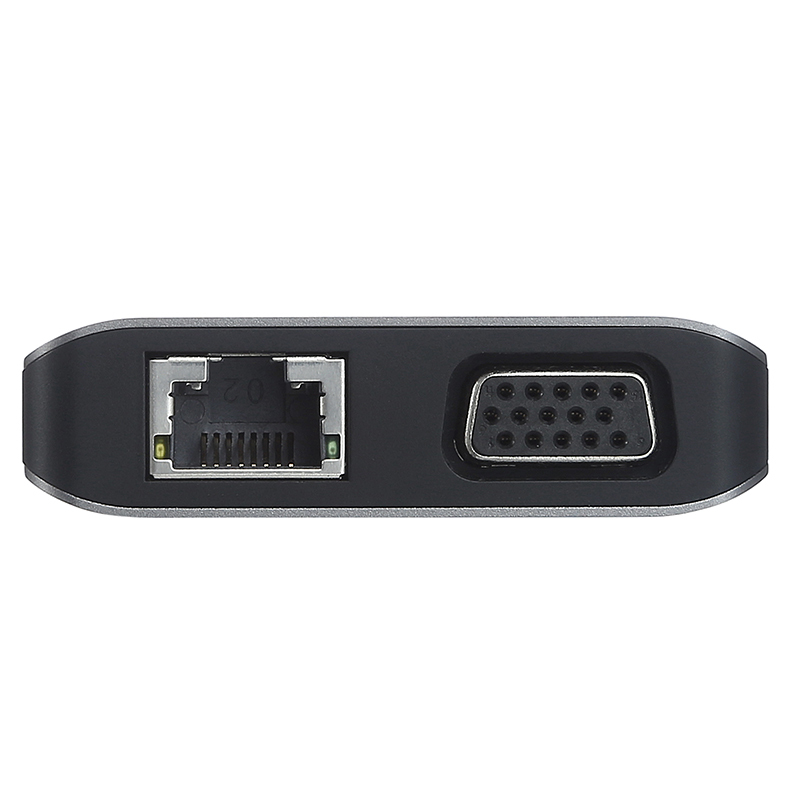 联想 原装Type-C扩展坞USB-C转HDMI转VGA转换器HUB集线 USB3.0分线器PD快充/苹果MacBook
