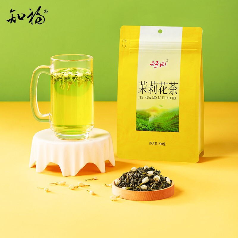 知福茶叶英红九号红茶浓香型功夫红茶英德九号红茶袋装180g高清大图