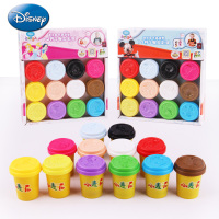 迪士尼(DISNEY)儿童橡皮泥宝宝DIY轻粘土幼儿童手工泥3D彩泥安全模具套装玩具