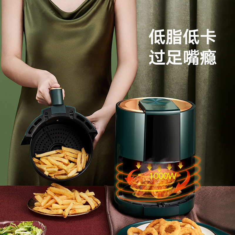 wildwood空气炸锅家用小新款无油全自动智能触控电薯条机多功能