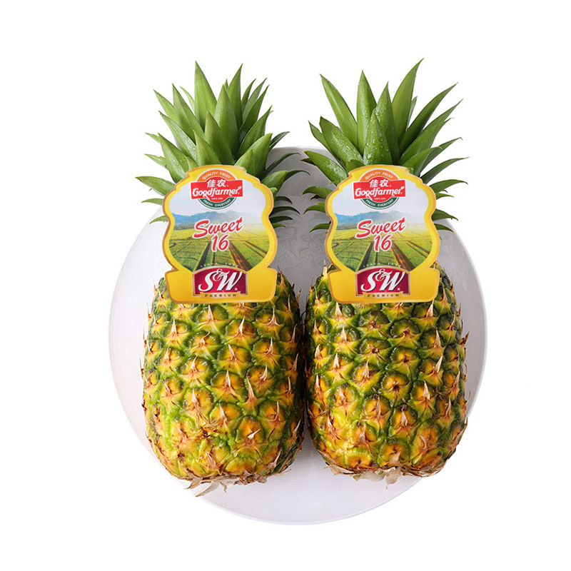 佳农菲律宾进口菠萝2个装单果重1kg左右新鲜水果