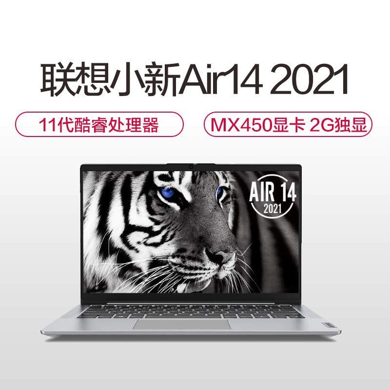 联想(Lenovo)小新Air14 笔记本电脑 (i5-1135G7 8G 256G固态 M450-2G独显 定制)
