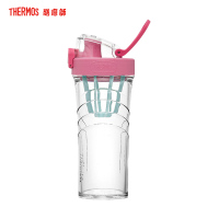 膳魔师(Thermos)男女便携运动Tritan塑料水杯710ML/500ML蛋白粉摇摇杯TP4086 家用/旅行/通用