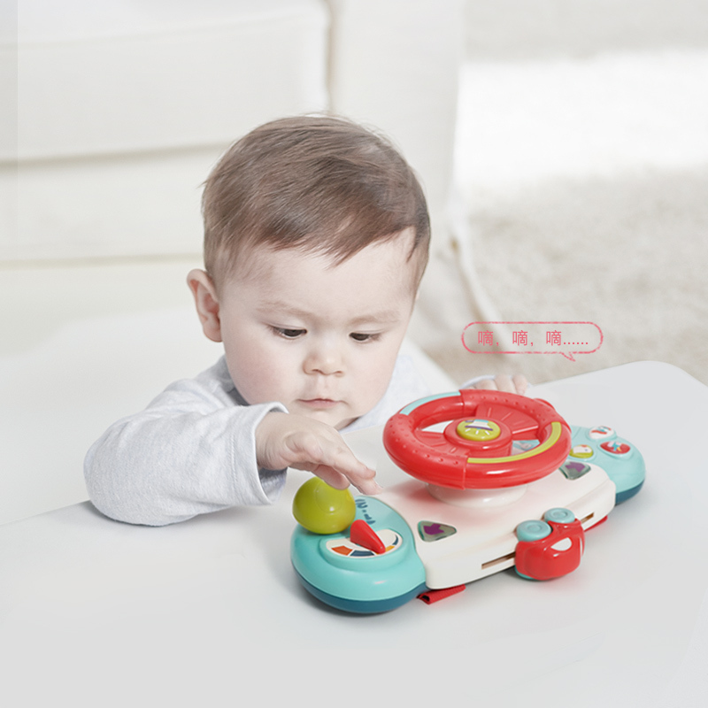 babycare 儿童方向盘玩具婴儿推车车载宝宝益智模拟仿真副驾驶玩具