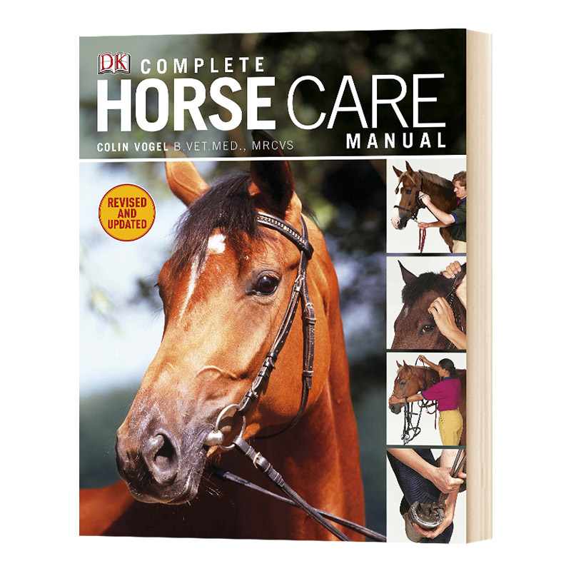 [醉染正版]马的完整护理指南 Complete Horse Care Manual 英文原版 科普百科读物 马类日常保高清大图