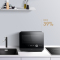 美的(Midea)PS20C1蒸烤箱一体机 1800W大功率蒸汽 20升 穹顶防滴水 蒸烤合一 上下独立控温黑色
