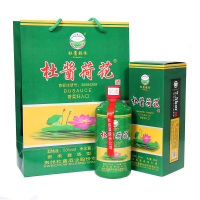【酒厂授权】贵州茅台镇 杜酱荷花酒 53度 香柔酱香型 500ml*6瓶 整箱装