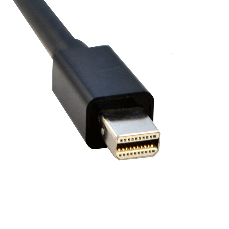酷比客(L-CUBIC) MiniDisplay Port转DVI黑色 连接线MAC雷电苹果视频线
