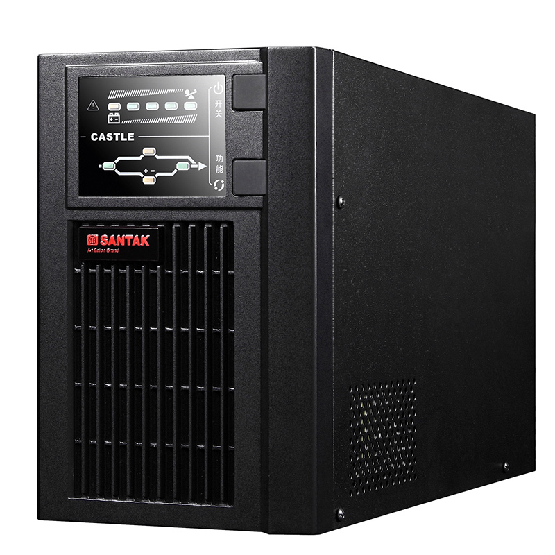山特(SANTAK)UPS不间断电源C1KS在线式1000VA/800W主机+山特电池 长延时12小时