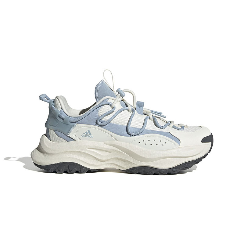 adidas Maxxwavy 减震休闲舒适 耐磨 低帮 老爹鞋 女款 米蓝色 IF6485