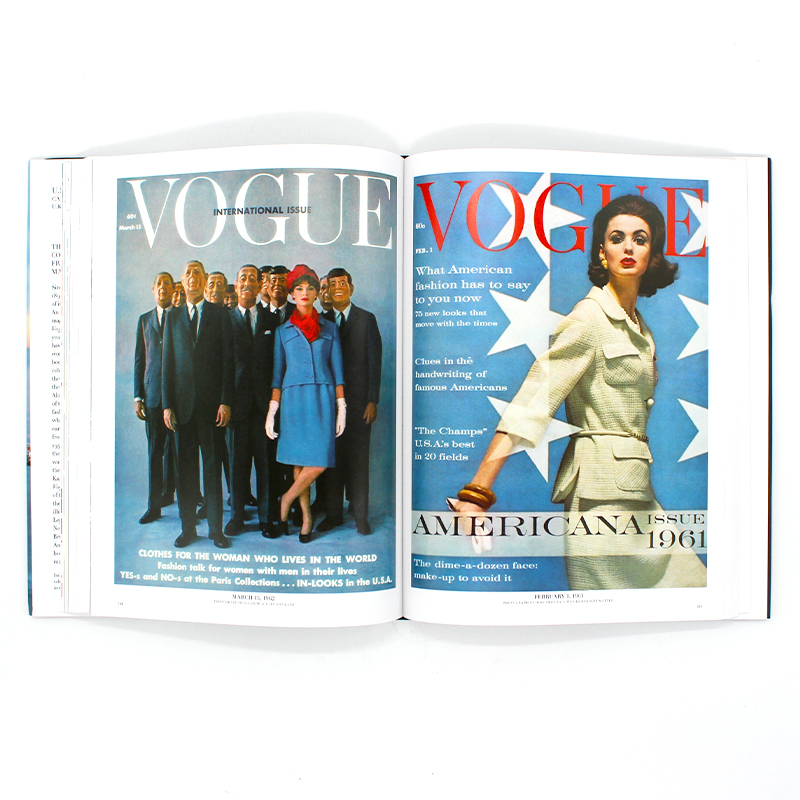 [醉染正版]下架 Vogue: The Covers 125年经典女性时尚杂志VOGUE杂志封面设计 向美丽卓越传统高清大图