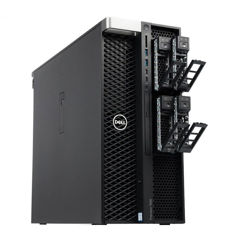 戴尔(DELL) Precision 7920 (至强4110*2 64GB 256GB固态 DVDROM 2080ti显卡)