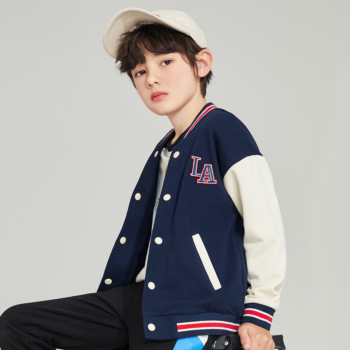 童装男童棒球服春秋2022新款早秋儿童夹克童装外套潮