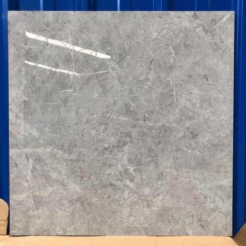 逛逛定制瓷砖地砖客厅灰色全抛釉砖通体大理石地板砖800x800抛光砖600