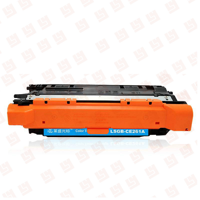 莱盛光标LSGB-CE261A粉盒 适用于HP CP4025CP4525CM4540 青色