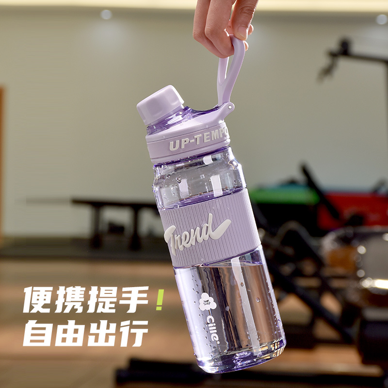 希乐 (Cille) 塑料杯tritan材质运动水杯子男女学生户外随手杯大容量夏季直饮杯高清大图