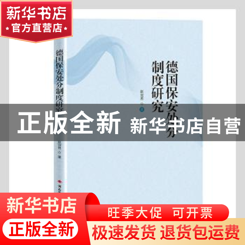 正版 德国保安处分制度研究 赵冠男著 湖南师范大学出版社 978756