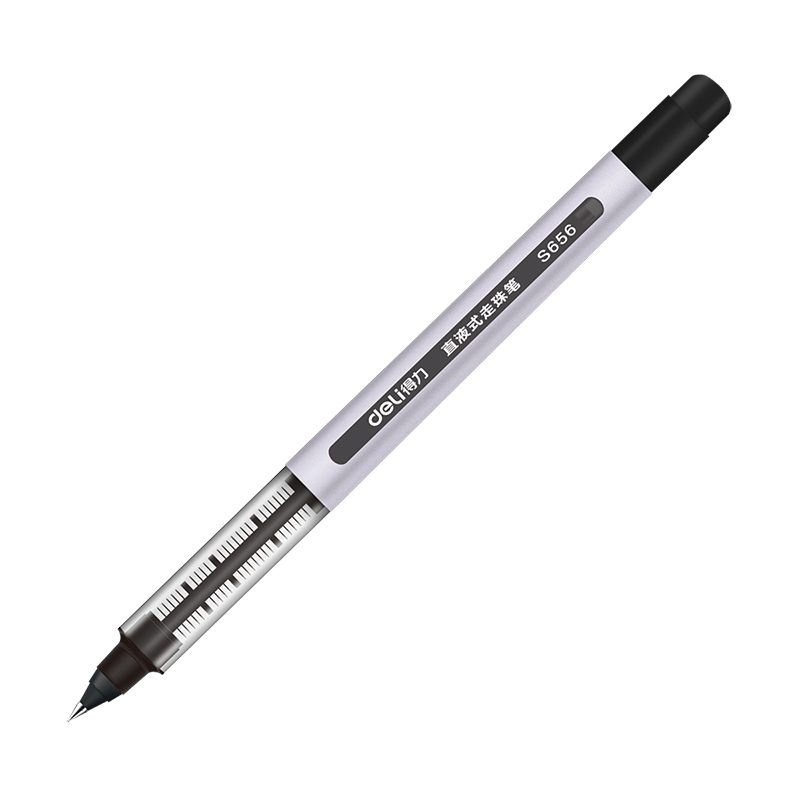 得力S656宝珠笔0.5mm(黑)*12*3盒
