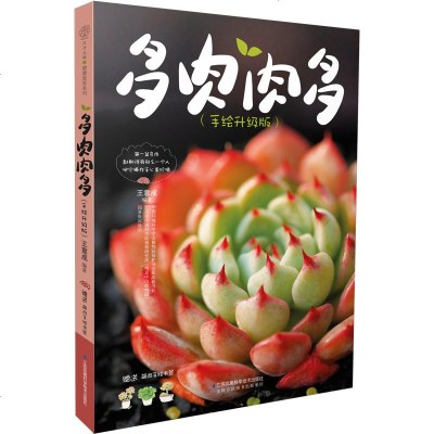 多肉肉多手绘升级版多肉植物图谱植物花卉养殖花艺书籍多肉花卉养护大全多肉玩多肉可爱小盆栽 摘要书评在线阅读 苏宁易购图书