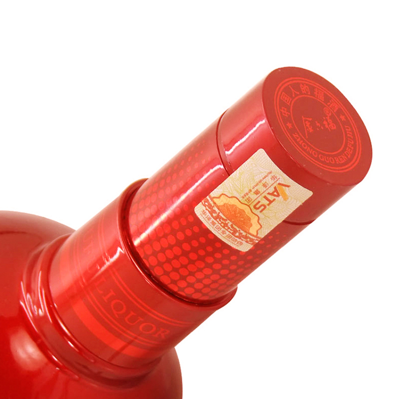 金六福自营金六福绵柔千年红408度500ml6瓶浓酱兼香型纯粮食白酒整箱