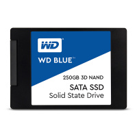 西部数据WD 250G SATA接口蓝盘固态 250G笔记本台式机SSD 固态硬盘