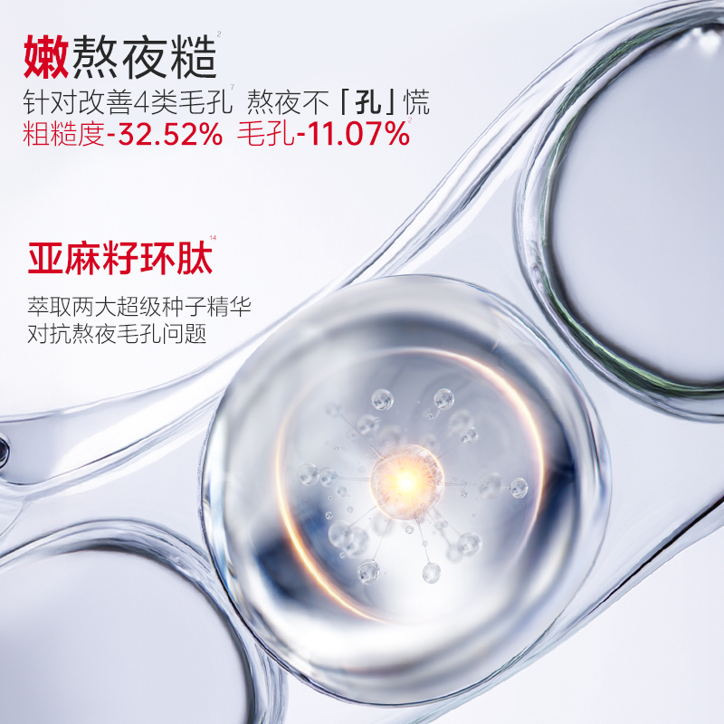 丸美二代小红笔胜肽紧致淡纹精华水120ml紧致抗皱 敏肌修护+赠品(丸美多重胜肽紧致淡纹精粹水60ml*2)高清大图