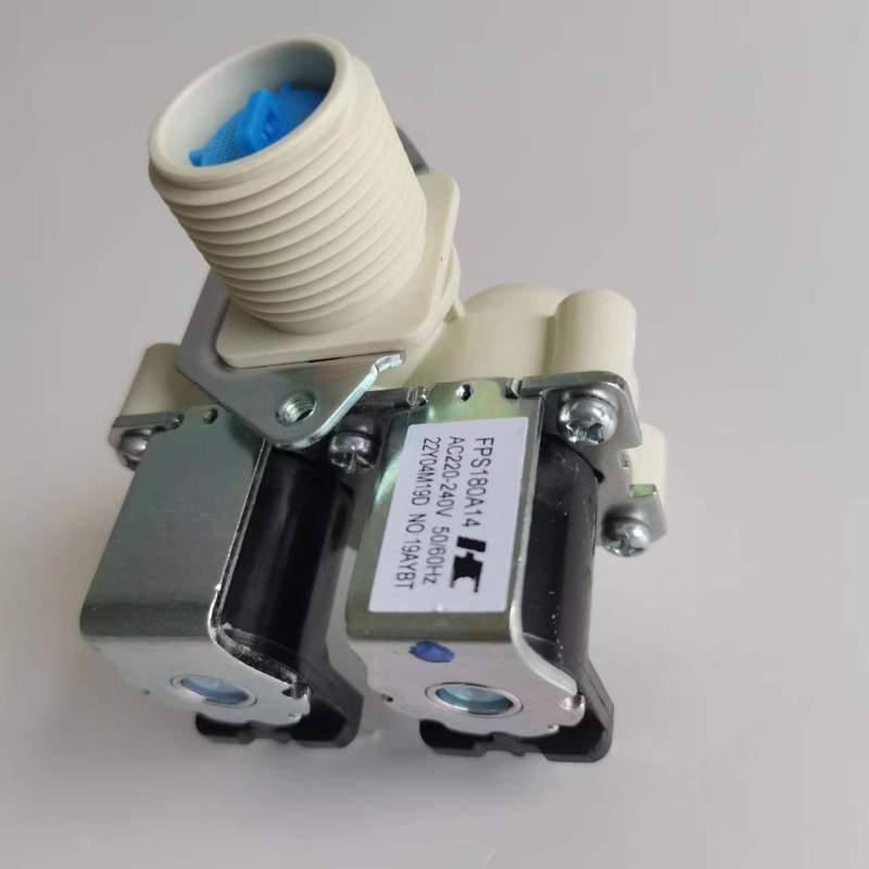 帮客材配 全新原装 P0970141350 美菱伊莱克斯EWF14014MG洗衣机进水电磁阀 收前务必验货