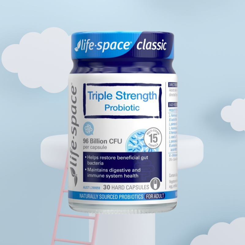 益倍适Life Space 960亿成人三倍强效益生菌30粒 澳洲原装进口 守护肠道健康高清大图