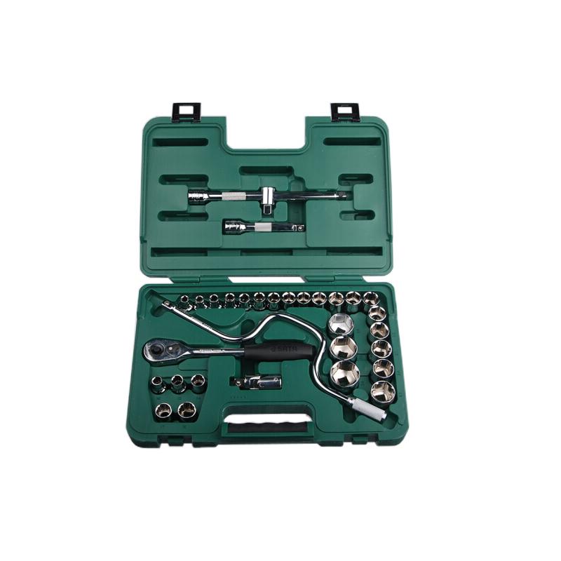 世达(SATA) 32件12.5MM系列套筒组套 09099正品