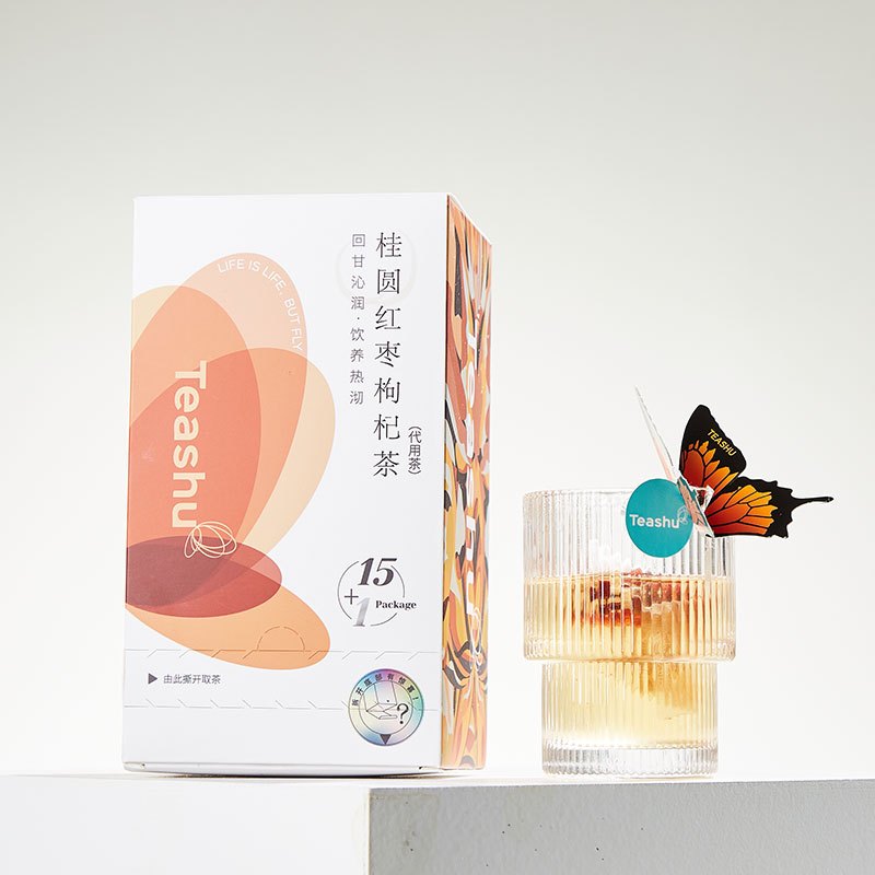 TEASHU桂圆红枣枸杞茶大姨妈宫体寒调理身体红润暖身养生花草茶包