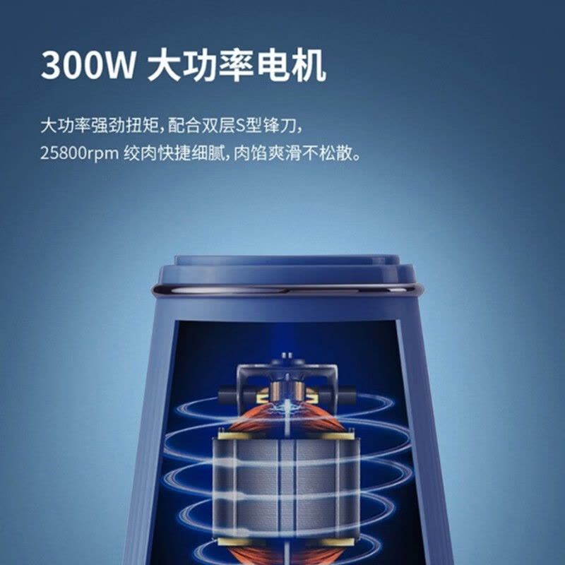 西屋(WESTINGHOUSE)绞肉机WJR-3004绞肉机家用全自动多功能料理机图片