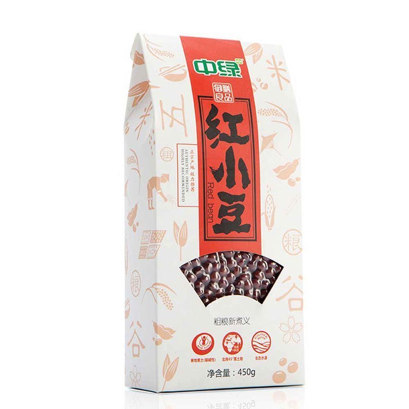 WQMD中绿东北五谷杂粮农家自产红豆450g+黑豆400g