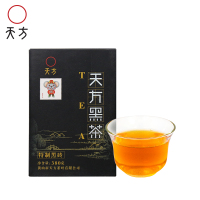 天方茶叶黑茶砖陈年黑茶正品安徽黑砖茶盒装380g