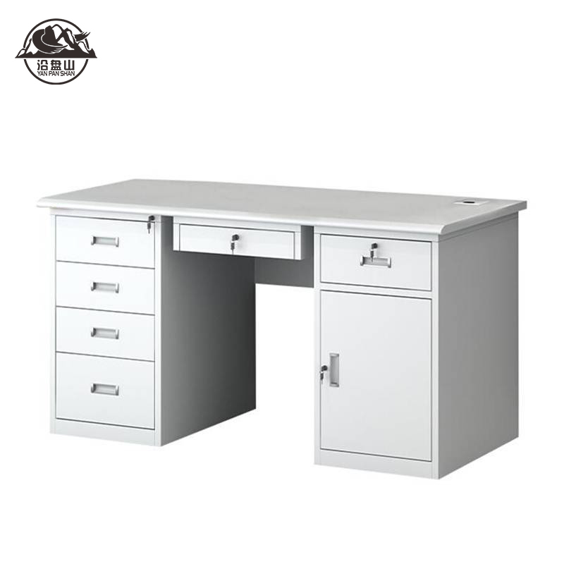 沿盘山 办公桌 140cm*70cm*76cm 张高清大图