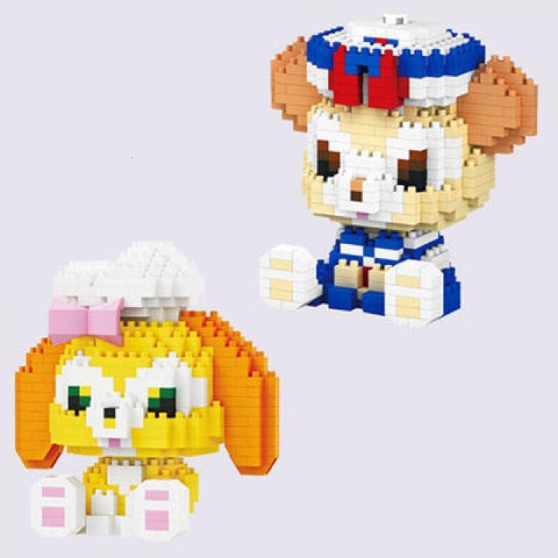 微型立体钻石拼装小颗粒积木玩具兼容乐高迪士尼星黛露摆件