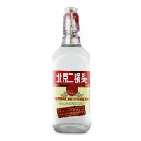 永丰牌北京二锅头酒 出口型小方瓶(红标) 清香型 42度500ml12瓶 整箱装白酒