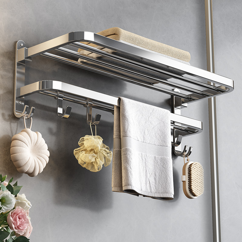 304不锈钢浴巾架毛巾架