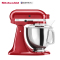 凯膳怡(KitchenAid)5KSM125CER 料理机家用全自动厨师机和面揉面打蛋多功能搅拌机 帝王红