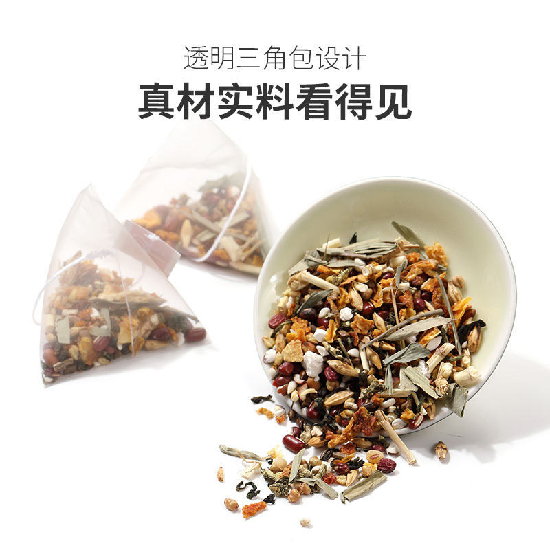 买1送1同款 (TRT)北京同仁堂 橘皮薏米茶 红豆芡实茶赤小豆芡实薏米茶组合茶包女性养生茶150g