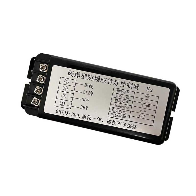 艾克心 防爆应急灯控制器 GHYJX-300 黑色 180分钟220V(单位:个)高清大图