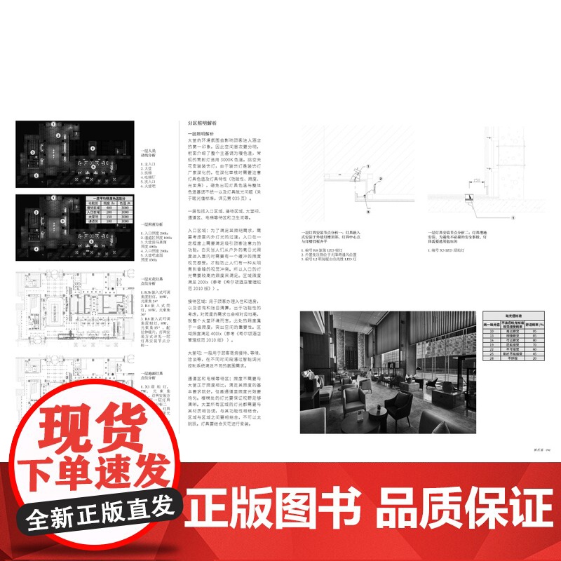 室内照明设计解析 工装空间灯光设计实战指南 酒店 餐厅 专卖店 展示空间 室内设计书籍高清大图