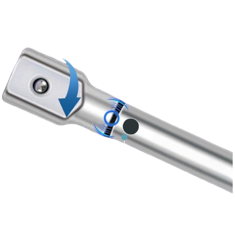 智铮朗月 预制式可换头扭力扳手 14*18 50-350Nm 把高清大图