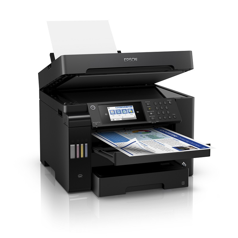爱普生(EPSON)L15188 A3+彩色数码复合机含智慧文印管家EPA软件支持刷卡漫游打印权限管理L15168升级款