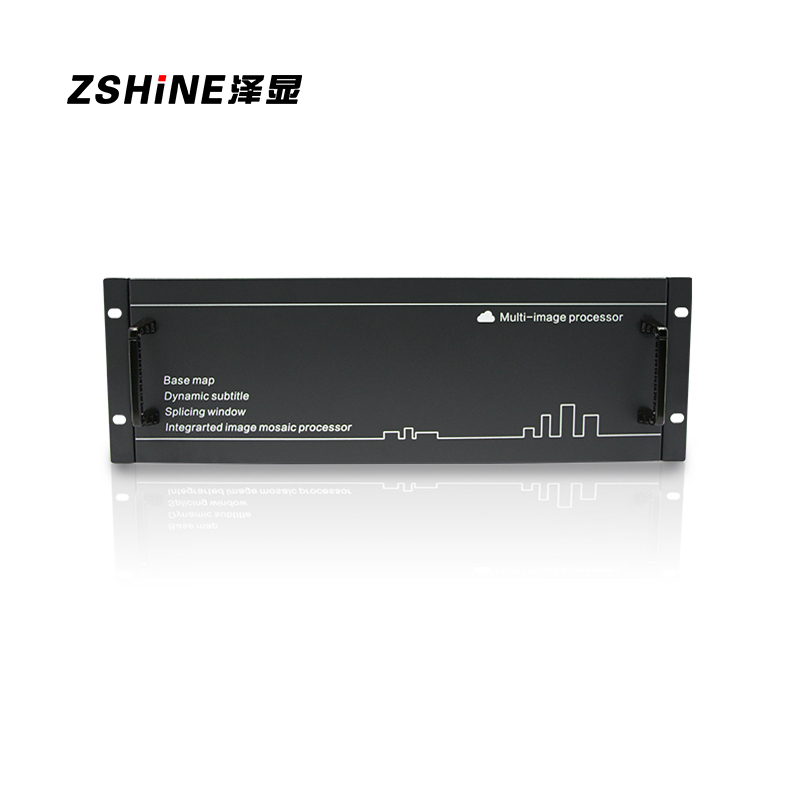 泽显4进8出外置多屏拼接控制处理器 HDMI高清画面叠加开窗漫游图像切换拼接器视频矩阵大屏联动ZX-61VHM-0408