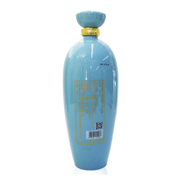 国产白酒 52度鸭溪窖蓝美人1000ml整箱装（1*4瓶）浓香型贵州正品白酒