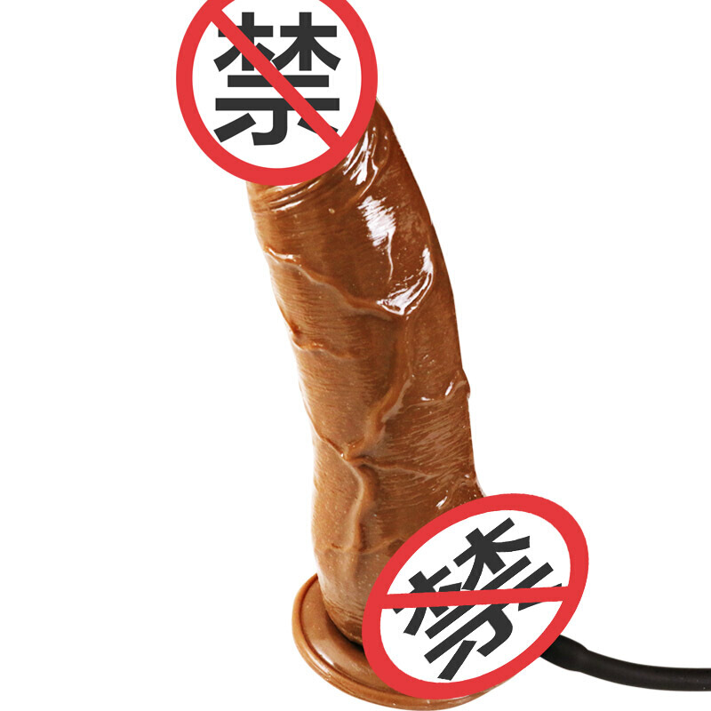 久爱 女用自嗨玩仿真阳具 假阳具 魔术师膨胀仿真阳具逼真柔软粗大成人情趣性用品 棕色高清大图