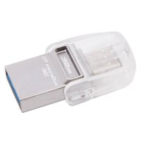 [免邮]金士顿(Kingston)DTDUO3C 32GB手机U盘 USB3.1 和 Type-C 双接口白色优盘