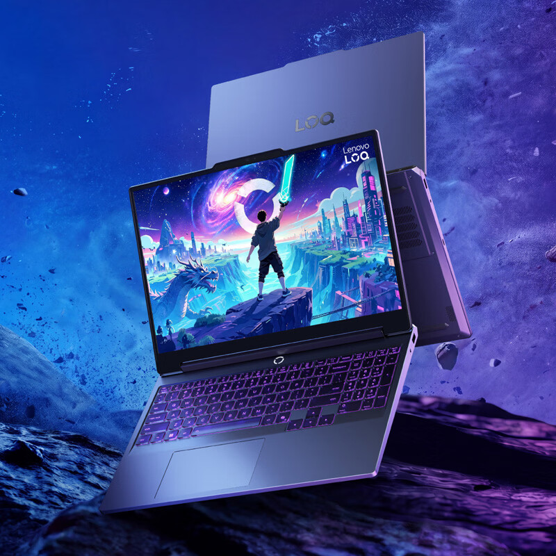 联想(Lenovo)LOQ15 15.3英寸电竞游戏笔记本电脑 Core 5 205H 16G 512G SSD RTX3050 4G独显 165Hz 100%sRGB 灰色高清大图